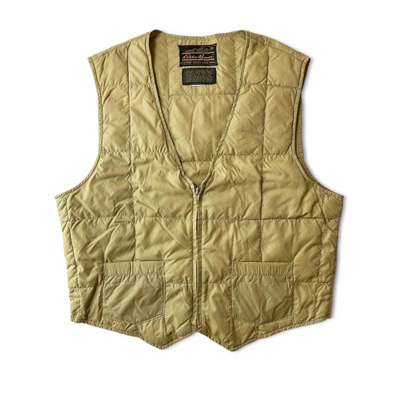 Eddie Bauer 70s 黒タグ ナイロン キルティング グース ダウン Eddie Bauer 70s 黒タグ ナイロン キルティング グース ダウン