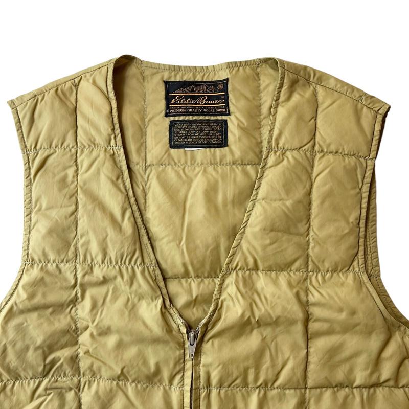 Eddie Bauer 70s 黒タグ ナイロン キルティング グース ダウン Eddie Bauer 70s 黒タグ ナイロン キルティング グース ダウン
