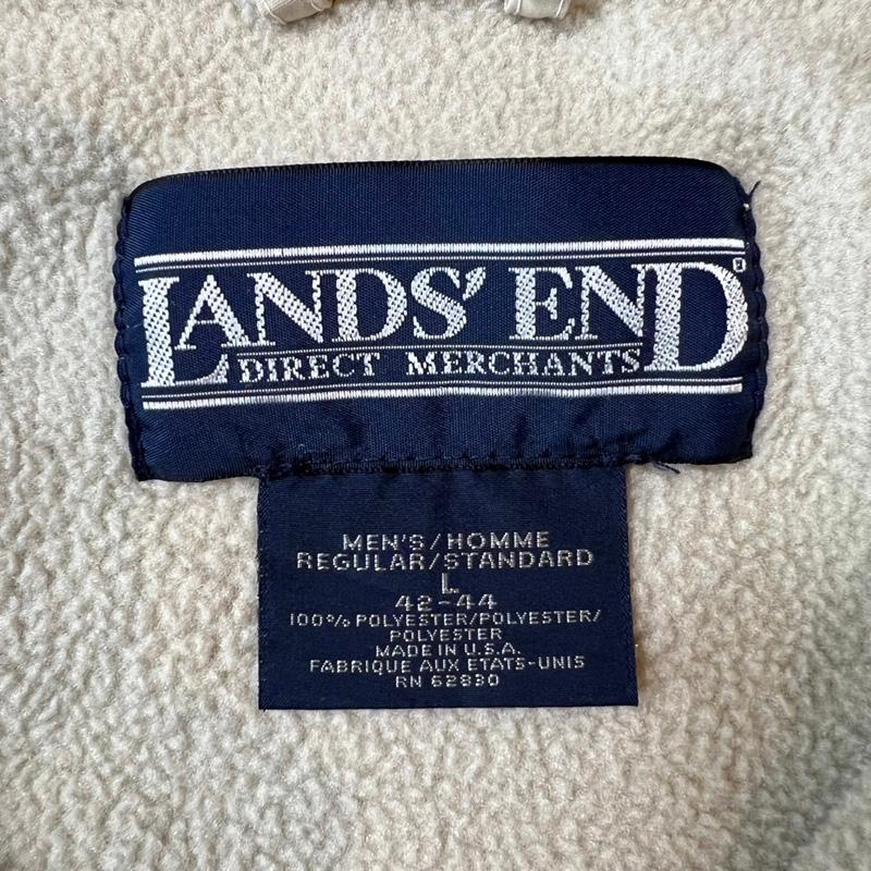 ランズエンド 00s USA製 LAND'S END フルジップ フリース ランズエンド 00s USA製 LAND'S END フルジップ フリース