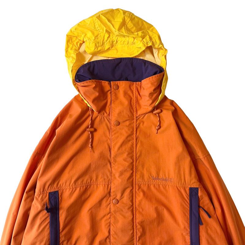 Timberland 90s ライナー付き ナイロン マウンテンパーカー Timberland 90s ライナー付き ナイロン マウンテンパーカー