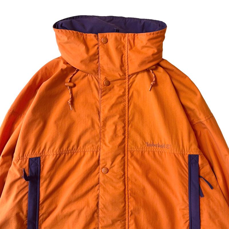 Timberland 90s ライナー付き ナイロン マウンテンパーカー Timberland 90s ライナー付き ナイロン マウンテンパーカー