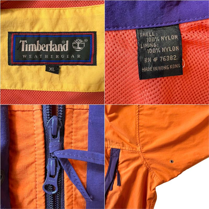 Timberland 90s ライナー付き ナイロン マウンテンパーカー Timberland 90s ライナー付き ナイロン マウンテンパーカー
