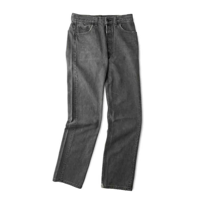 先染め 90s USA製 リーバイス 501 ブラック デニム パンツ W30 / 90  
