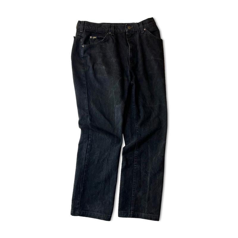 Lee 00s メキシコ製 200-8908 ブラック デニム パンツ 34 / 00 Lee 00s メキシコ製 200-8908 ブラック デニム パンツ 34 / 00