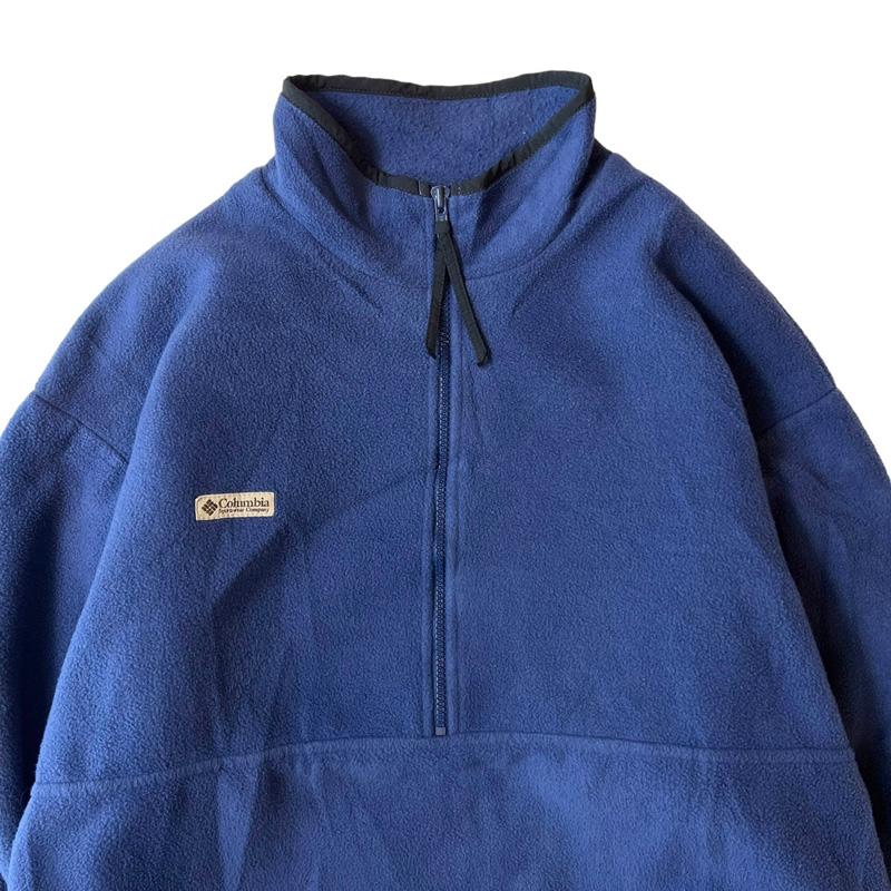 Columbia 90s USA製 ハーフジップ プルオーバー フリース Columbia 90s USA製 ハーフジップ プルオーバー フリース