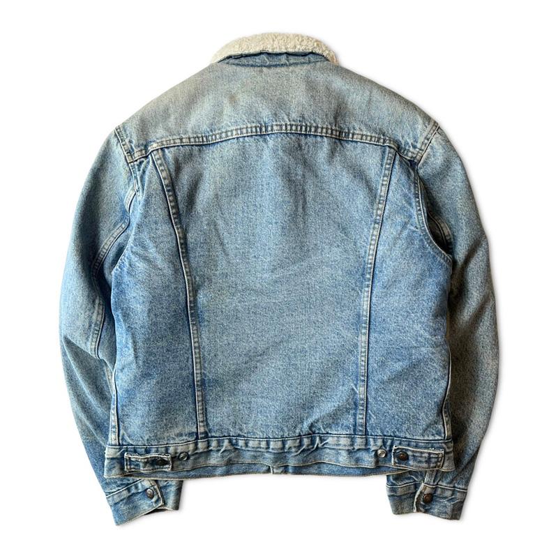 80s USA製 Levis 70606 0211 ボア ライナー デニム ジャケット 42 / 80