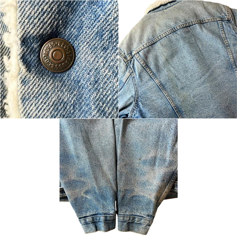 Levi's 80s USA製 Levis 70606 0211 ボア ライナー デニム Levi's 80s USA製 Levis 70606 0211 ボア ライナー デニム