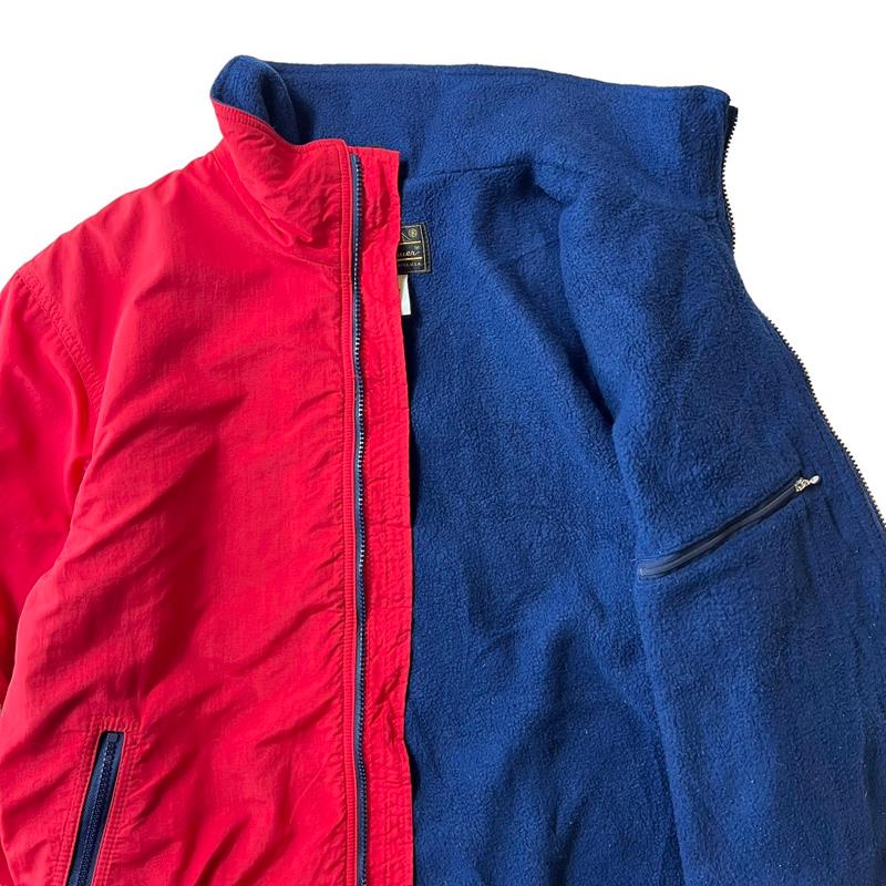Eddie Bauer 80s USA製 黒タグ フリース ライナー ナイロン Eddie Bauer 80s USA製 黒タグ フリース ライナー ナイロン