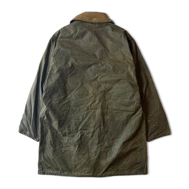 Barbour 2ワラント 80s 英国製 BORDER オイルド ジャケット 40 / 80 