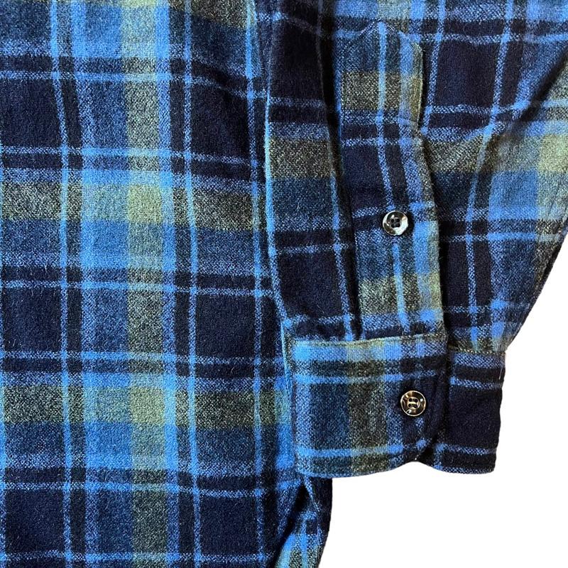 PENDLETON 70s USA製 Pendleton チェック 長袖 ウール シャツ 16 PENDLETON 70s USA製 Pendleton チェック 長袖 ウール シャツ 16