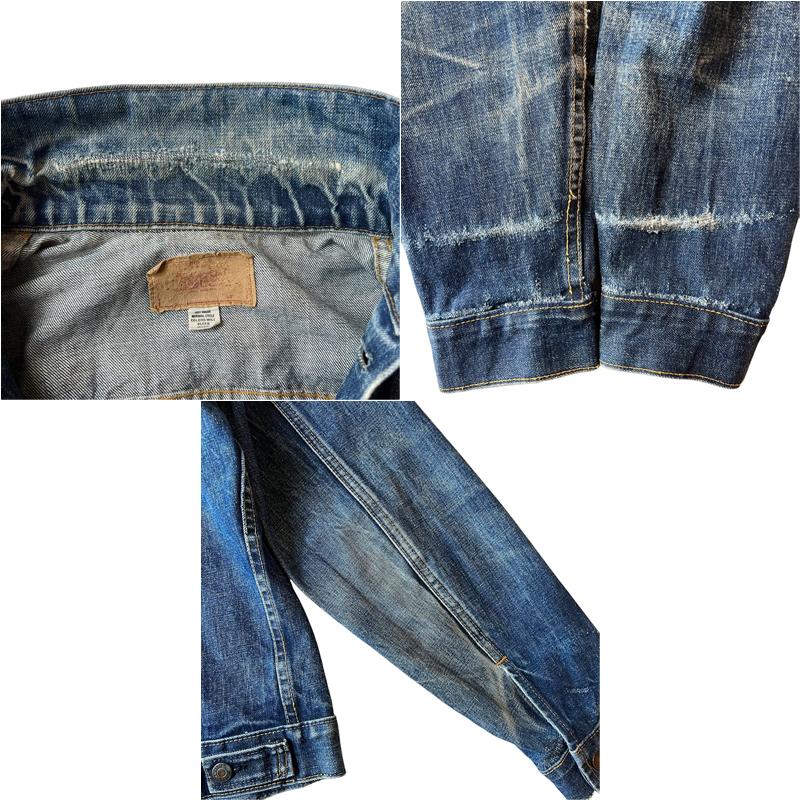 購入品につきお値下げ 好雰囲気 60s 70s LEVIS 70505 BIG E 最終期 デニム ジャケット / 60年代 70年代 リーバイス ビンテージ ビッグE