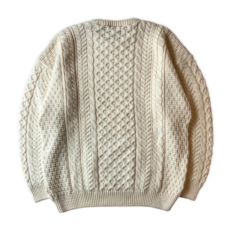 アイルランド製 Carraig Donn 長袖 メリノ ウール  