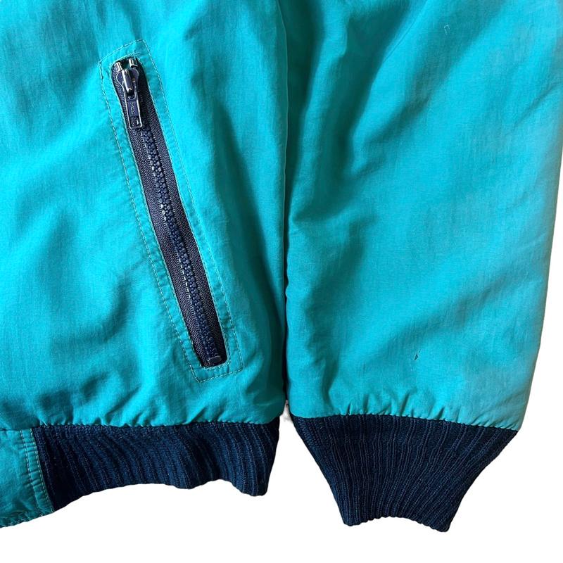 Eddie Bauer 80s 黒タグ フリース ライナー ナイロン シェル Eddie Bauer 80s 黒タグ フリース ライナー ナイロン シェル