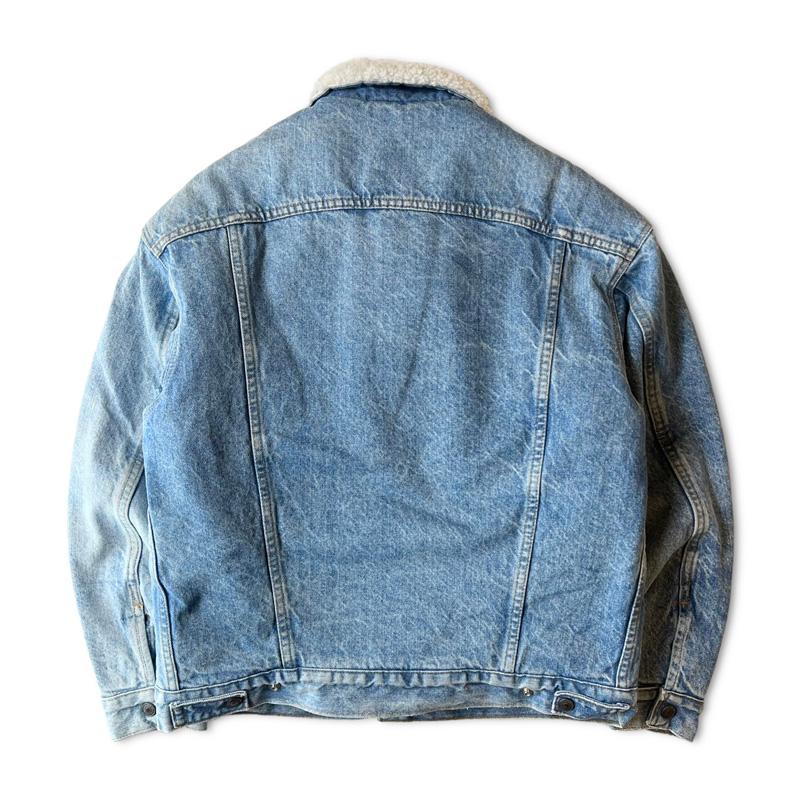 80s USA製 Levis 70609 0214 ボア ライナー デニム ジャケット 42 / 80 