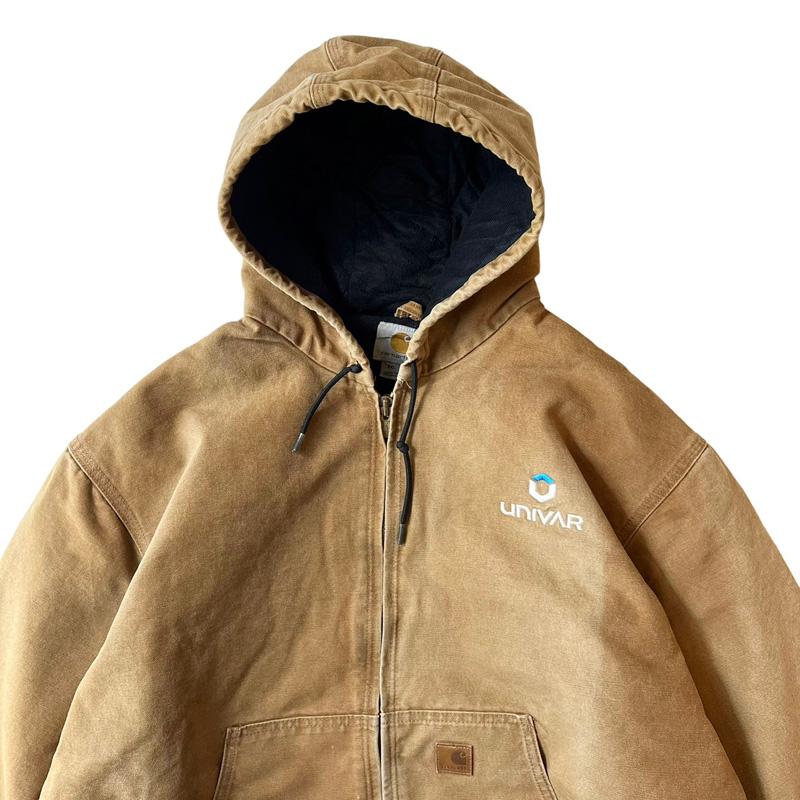 ビッグサイズ Carhartt 中綿 キルティング ライナー ダック アクティブ