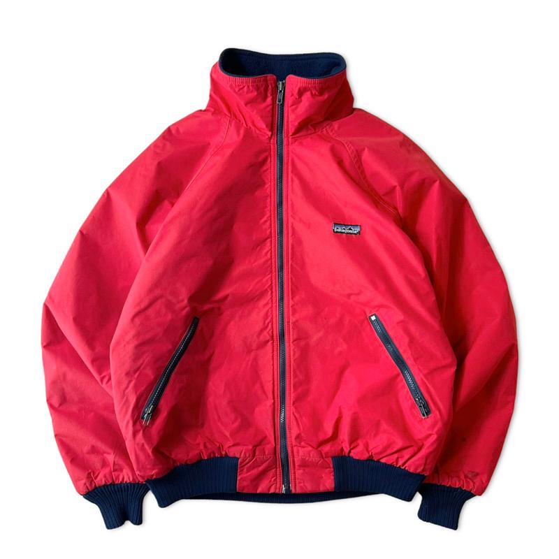 80s 旧タグ Patagonia 裏フリース ナイロン シェル ジャケット L / 80