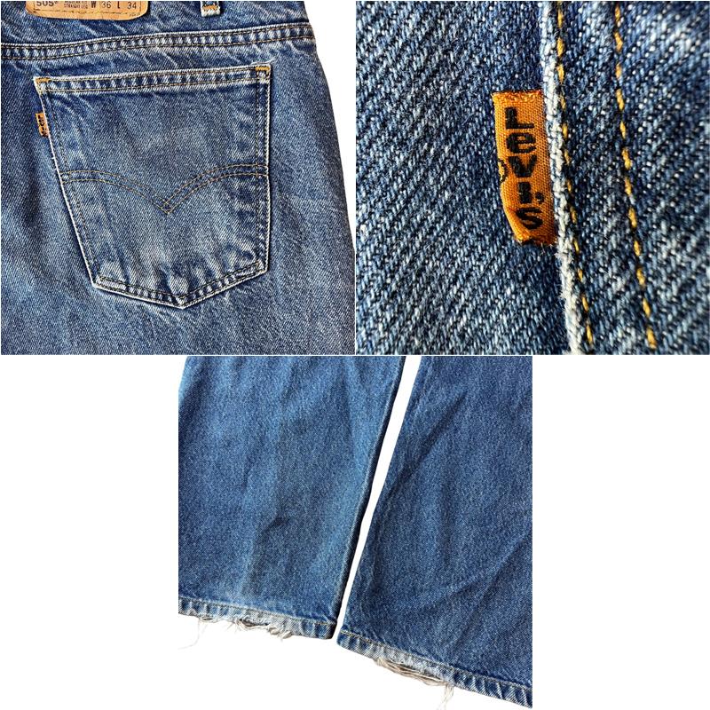 90s Levis 505 デニム パンツ 36 34 / 90年代 メキシコ製 オールド 