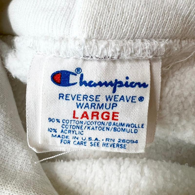 Champion 希少 白 80s USA製 リバースウィーブ スウェット Champion 希少 白 80s USA製 リバースウィーブ スウェット