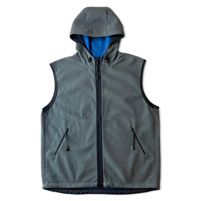 GAP 90s フルジップ フード付き フリース ベスト XL / 90年代 オールド 