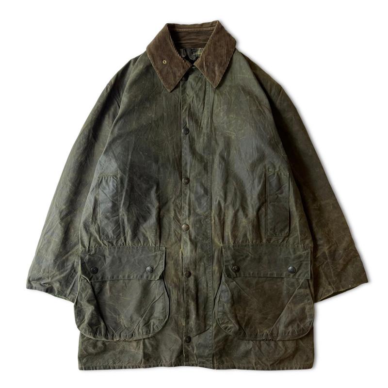 Barbour 90s 英国製 BORDER オイルド ジャケット 40 / 90年代 Barbour 90s 英国製 BORDER オイルド ジャケット 40 / 90年代