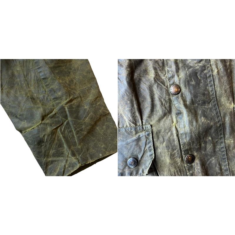 Barbour 90s 英国製 BORDER オイルド ジャケット 40 / 90年代 Barbour 90s 英国製 BORDER オイルド ジャケット 40 / 90年代