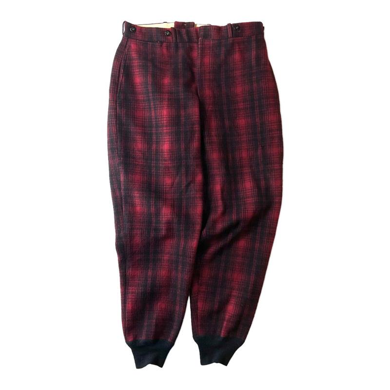 WOOLRICH 50s Woolrich チェック ウール ハンティング パンツ WOOLRICH 50s Woolrich チェック ウール ハンティング パンツ