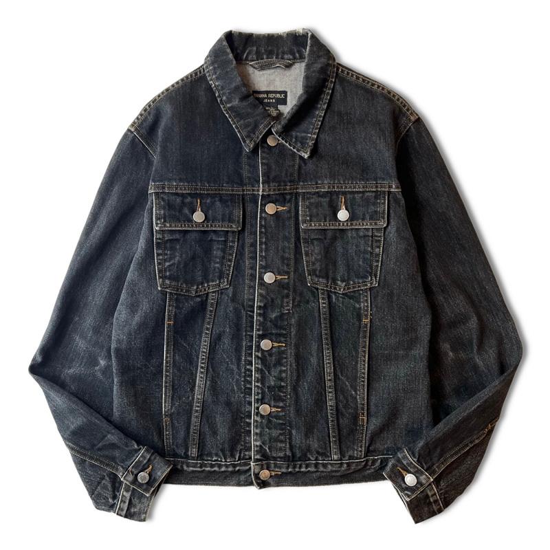 BANANA REPUBLIC 90s REPUBRIC JEANS ブラック デニム BANANA REPUBLIC 90s REPUBRIC JEANS ブラック デニム