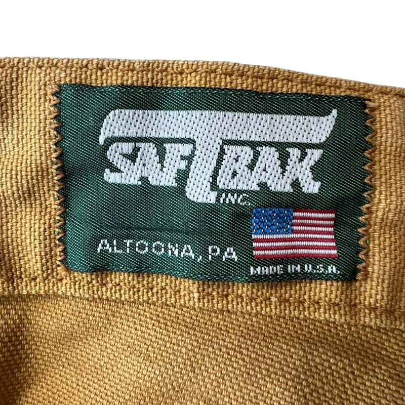80s USA製 SAFTBAK ダブルニー ダック ナイロン ハンティング 80s USA製 SAFTBAK ダブルニー ダック ナイロン ハンティング