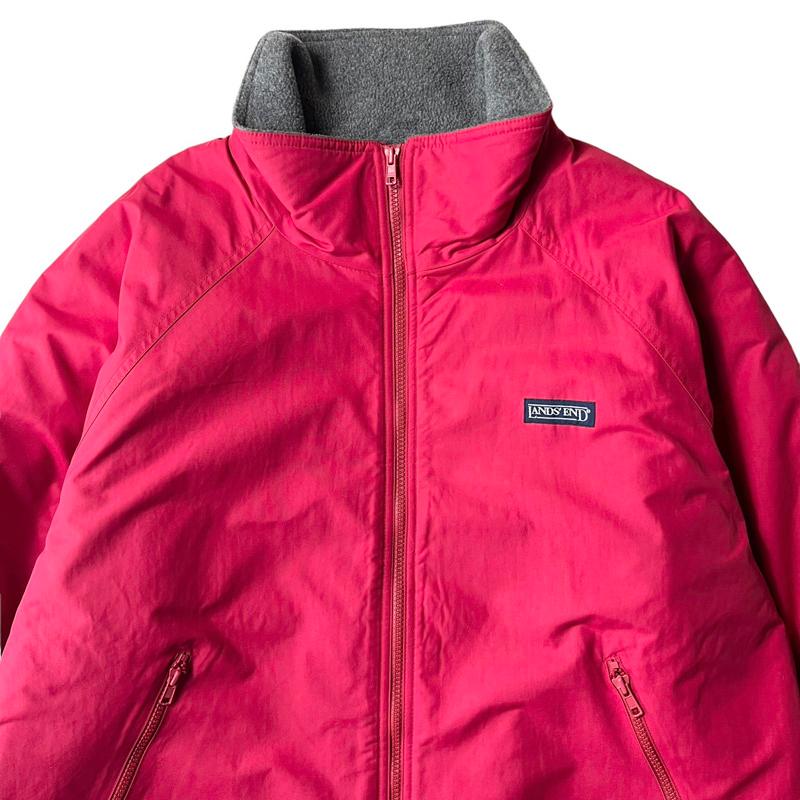 ランズエンド 90s LAND'S END 裏フリース ナイロン シェル ランズエンド 90s LAND'S END 裏フリース ナイロン シェル