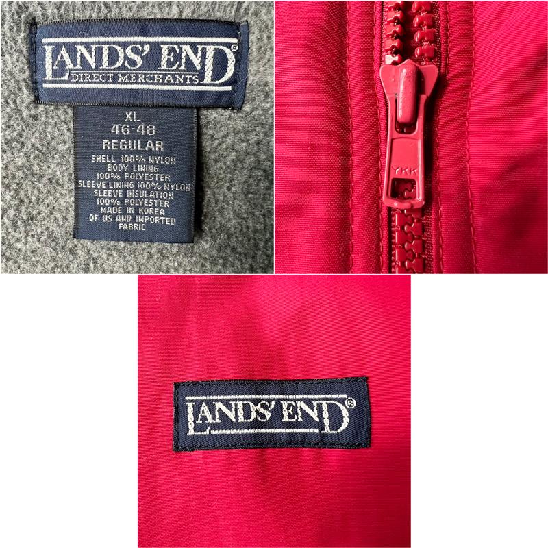 ランズエンド 90s LAND'S END 裏フリース ナイロン シェル ランズエンド 90s LAND'S END 裏フリース ナイロン シェル