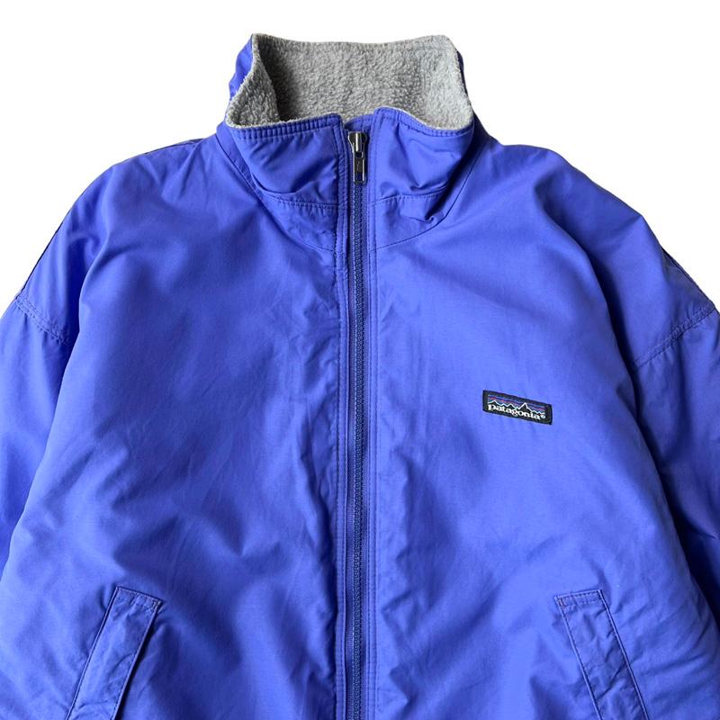 90s 旧タグ USA製 Patagonia 裏フリース ナイロン シェル