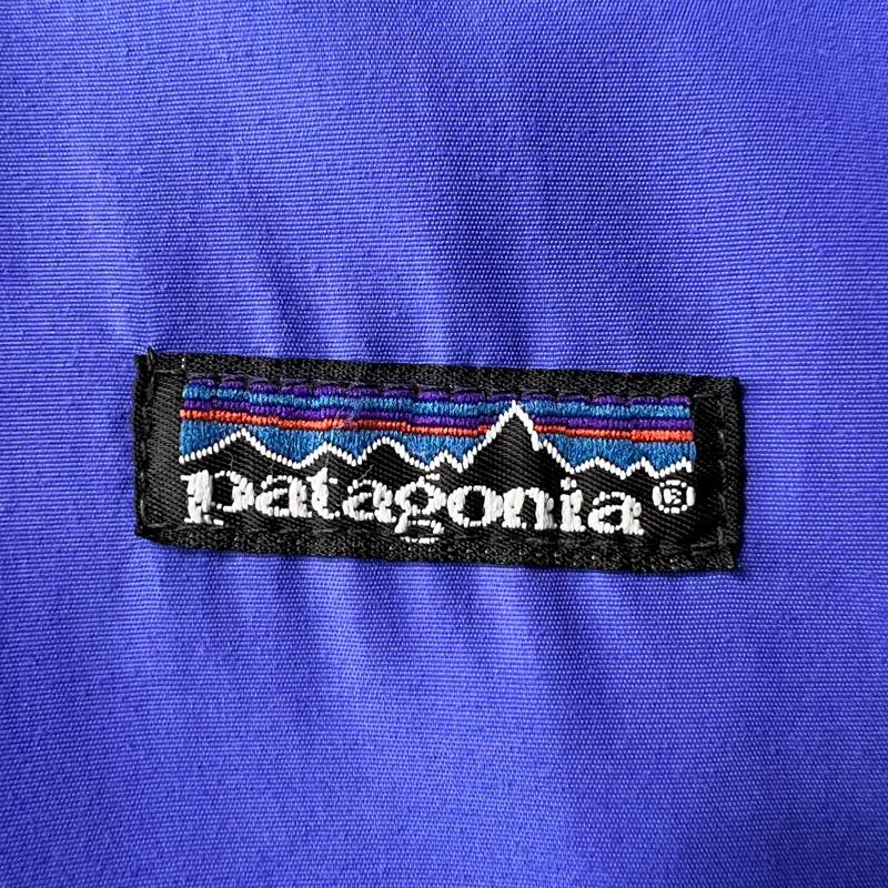 90s 旧タグ USA製 Patagonia 裏フリース ナイロン シェル ジャケット