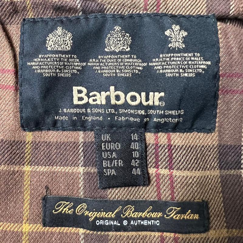 Barbour 英国製 4ポケット オイルド ジャケット 10 レディース Barbour 英国製 4ポケット オイルド ジャケット 10 レディース