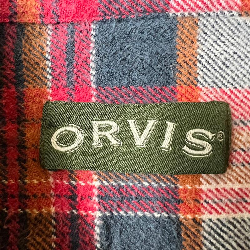 ORVIS 90s チェック ヘビー フランネル シャツ XL / 90年代 ORVIS 90s チェック ヘビー フランネル シャツ XL / 90年代