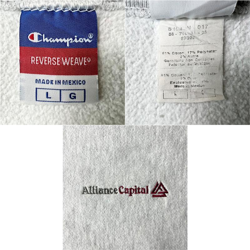 Champion 00s リバースウィーブ 企業 ロゴ 刺繍 スウェット Champion 00s リバースウィーブ 企業 ロゴ 刺繍 スウェット
