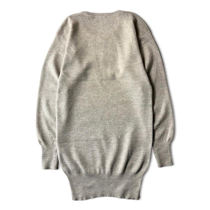 ユーロ ビンテージ 50s Euuepi ウール サーマル 長袖 Tシャツ / 50年代 