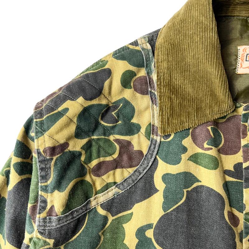 70s SAFTBAK ダックハンター カモ 総柄 ハンティング ジャケット 70s SAFTBAK ダックハンター カモ 総柄 ハンティング ジャケット