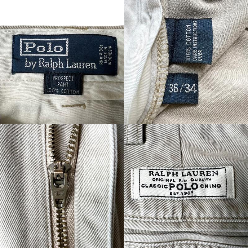 POLO RALPH LAUREN 90s ノータック コットン チノ パンツ 36 34 POLO RALPH LAUREN 90s ノータック コットン チノ パンツ 36 34