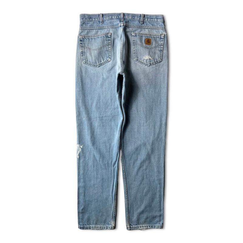 Carhartt 雰囲気系 90s クラッシュ デニム パンツ 36 34 / 90 Carhartt 雰囲気系 90s クラッシュ デニム パンツ 36 34 / 90