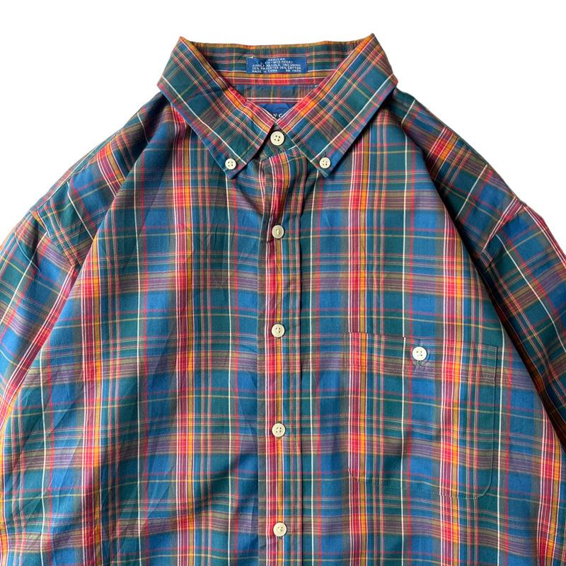 90s TOWNCRAFT チェック ボタンダウン シャツ L / 90年代 90s TOWNCRAFT チェック ボタンダウン シャツ L / 90年代