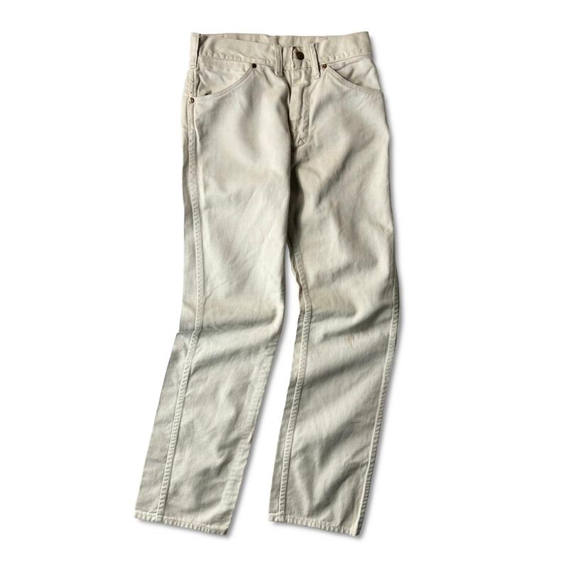 60s 70s UNKNOWN 5ポケット コットン ツイル パンツ / 60年代 70年代