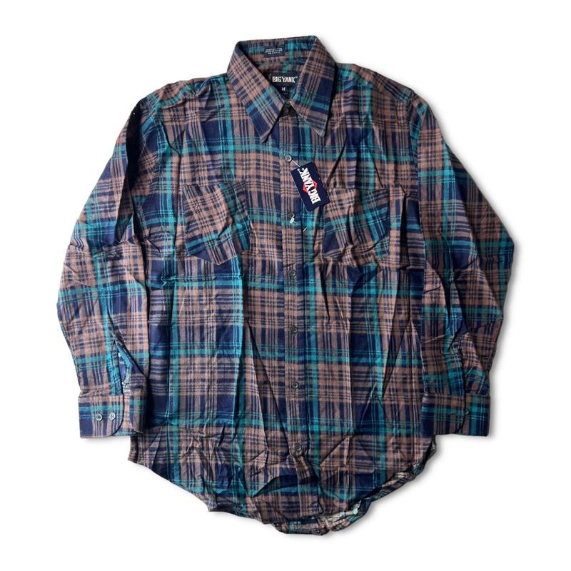 BIG YANK デッドストック 80s エジプト製 コットン チェック BIG YANK デッドストック 80s エジプト製 コットン チェック