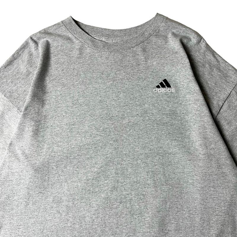 adidas 90s USA製 パフォーマンス ロゴ 刺繍 半袖 Tシャツ XL / 90年代 