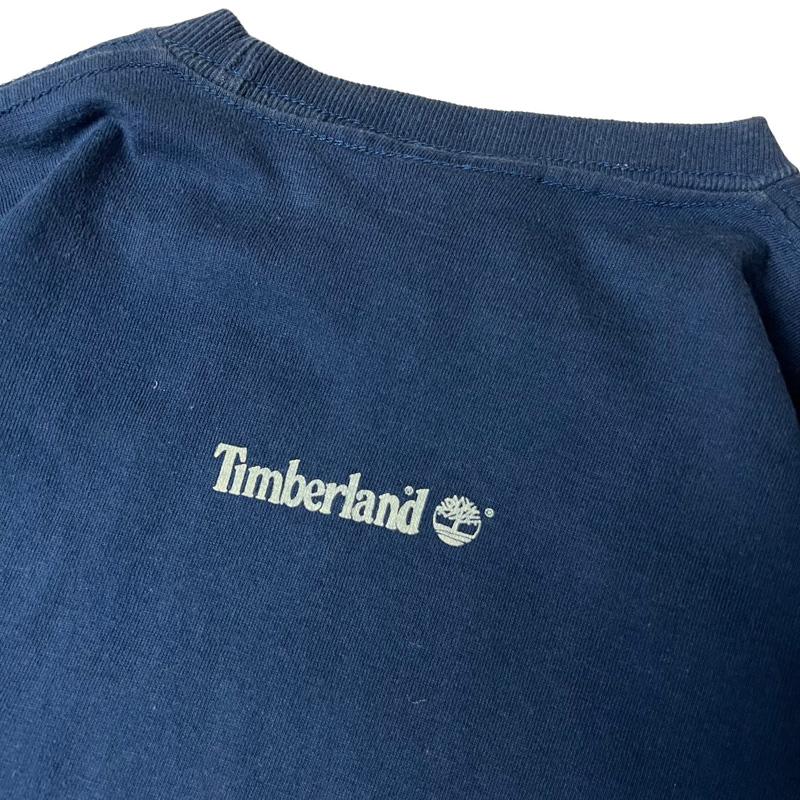 Timberland 90s USA製 イエローブーツ プリント 半袖 Tシャツ S Timberland 90s USA製 イエローブーツ プリント 半袖 Tシャツ S
