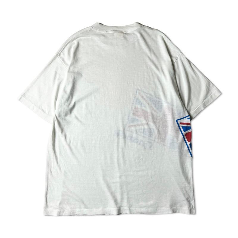 Reebok 90s USA製 ユニオンジャック プリント 半袖 Tシャツ / 90 Reebok 90s USA製 ユニオンジャック プリント 半袖 Tシャツ / 90