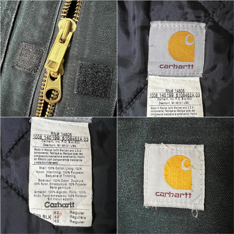 Carhartt ビッグサイズ 中綿 キルティング ライナー ダック Carhartt ビッグサイズ 中綿 キルティング ライナー ダック