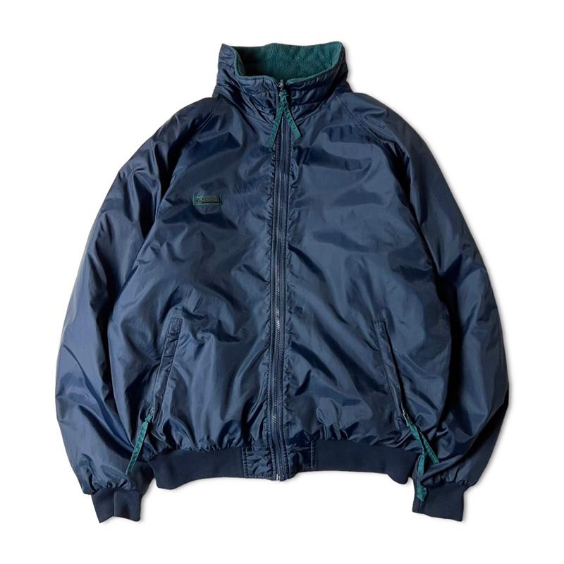 90s Columbia 裏フリース ナイロン シェル ジャケット L / 90 