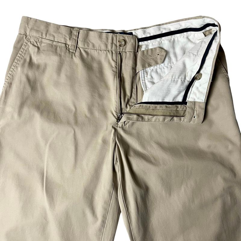 POLO RALPH LAUREN 90s ノータック コットン チノ パンツ 32 POLO RALPH LAUREN 90s ノータック コットン チノ パンツ 32