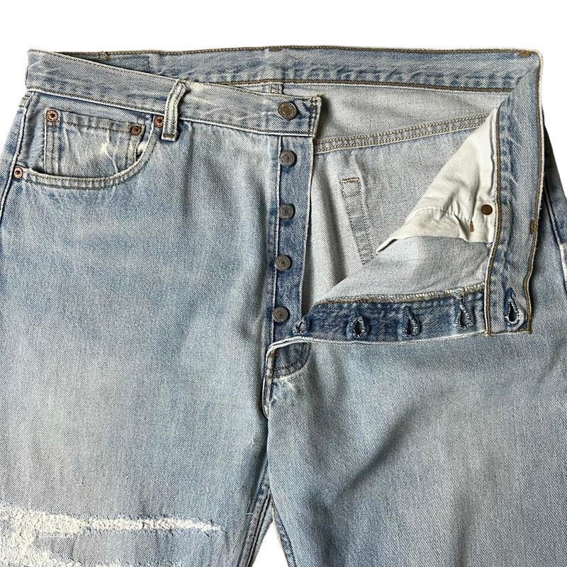 Levi's 90s カナダ製 Levis 501 クラッシュ デニム パンツ 36 Levi's 90s カナダ製 Levis 501 クラッシュ デニム パンツ 36