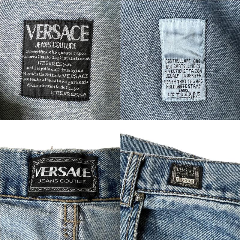 90s VERSACE JEANS COUTURE 5ポケット デニム パンツ / 90年代 90s VERSACE JEANS COUTURE 5ポケット デニム パンツ / 90年代